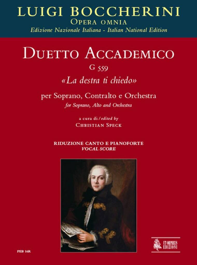 Duetto accademico G 559 La destra ti chiedo